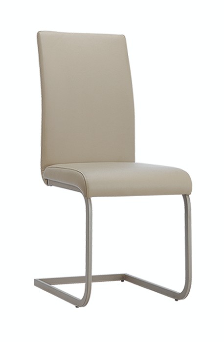 2022 Hot Sale different colors optional PU leather bow dining chair with powder coated tube