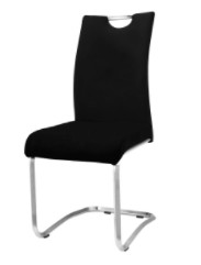 DC-1010 genuine leather modern dining room chairs 